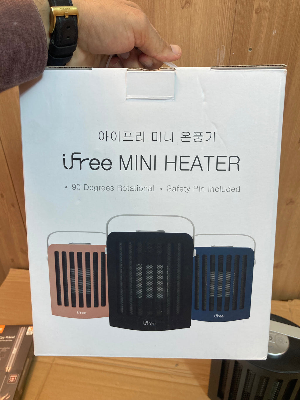 Lot Imported iFree Touch Panel Mini Blower Heater 1000W