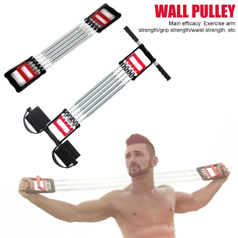 5 Springs 3-in-1 Multi-Functional Muscle/Chest Expander Device