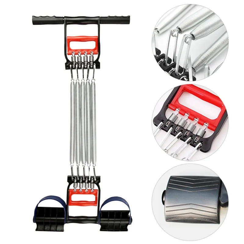 5 Springs 3-in-1 Multi-Functional Muscle/Chest Expander Device